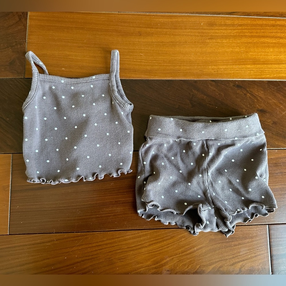 GAP Kids - Babygirl set - Brown - 0-3Months